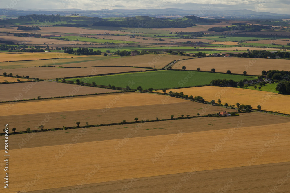 Fields of East Lothian, Scotland