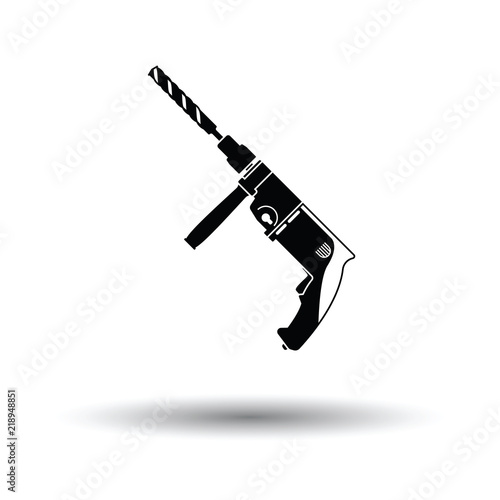 Electric perforator icon