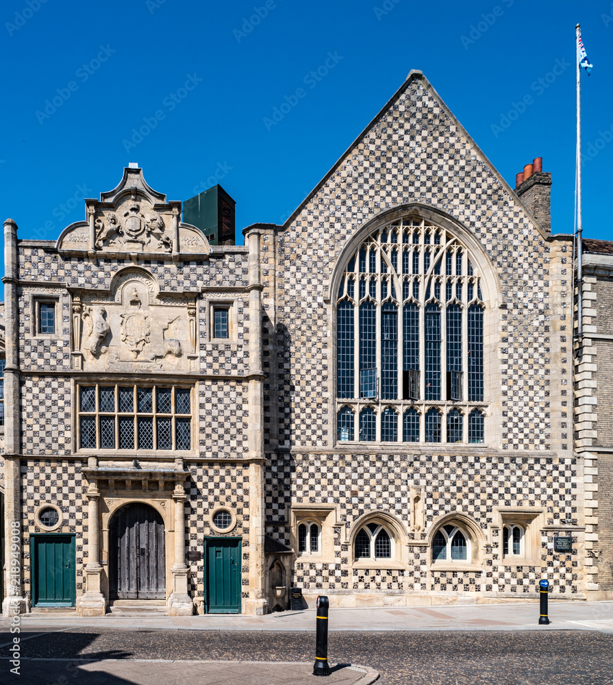 Obraz premium Guildhall of the Holy Trinity in King's Lynn, Norfolk, England