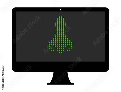 Pixel Icon PC - Nase