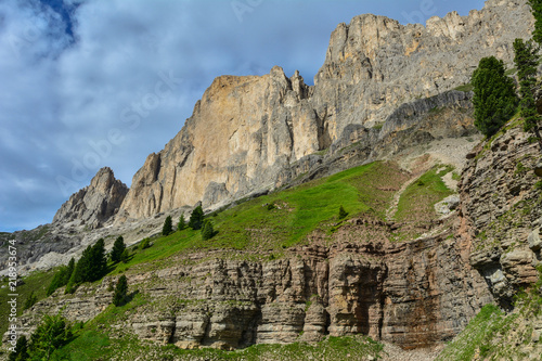Italy Dolomites Rotwand