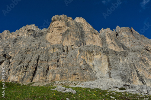 Italy Dolomites Rotwand