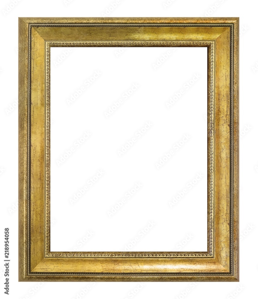 Golden frame for paintings, mirrors or photo Golden frame for paintings, mirrors or photo