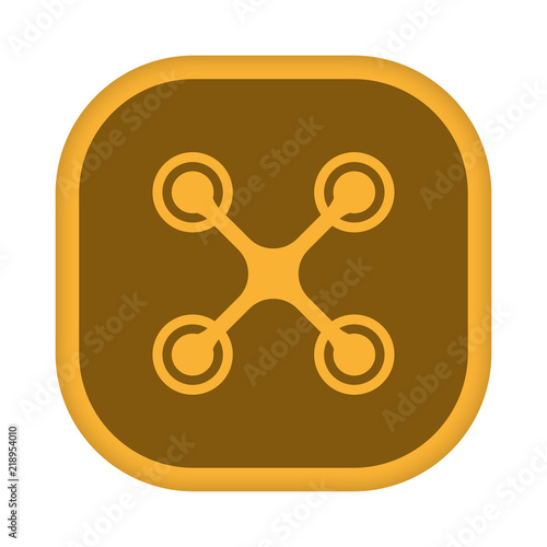 App Icon gelb - Fluggerät