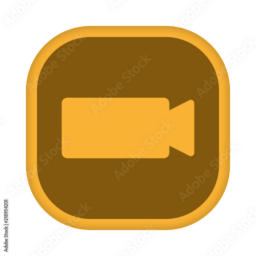 App Icon gelb - Video Aufnahme