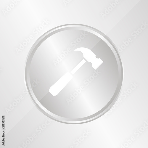 Silber Medaille - Hammer