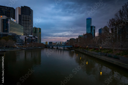 Melbourne Skyline © Vince