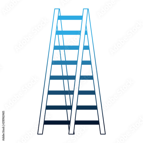 double ladder equipment tool icon
