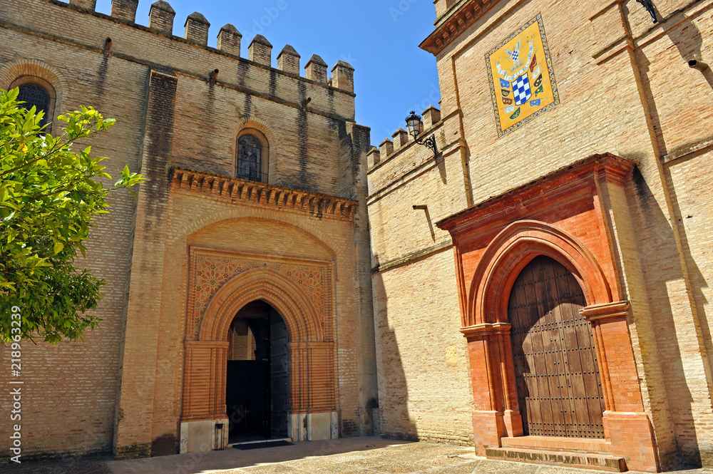 Santiponce, Monasterio de San Isidoro del Campo cerca de Sevilla,  Andalucía, España. Stock Photo | Adobe Stock