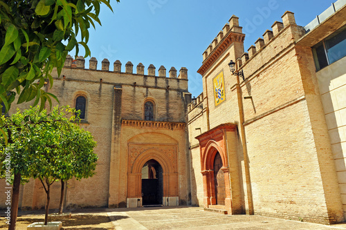 The Monastery of San Isidoro del Campo in Santiponce, province of Seville, Andalusia, Spain. photo