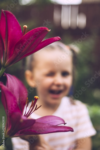 flower lilia baby