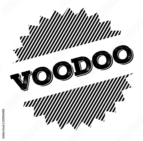 voodoo black stamp