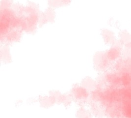 Pink background at the wedding.