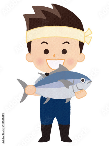 魚屋 男性 Stock イラスト Adobe Stock 魚屋 男性 Stock イラスト Adobe Stock