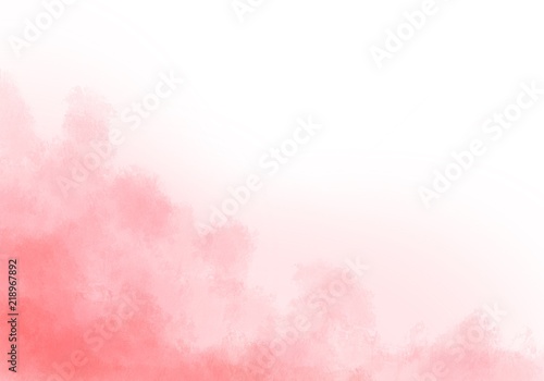 The pink watercolor backgrounds white. Used as a background in weddings and other tasks. © Sansert