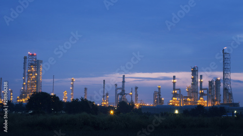 Oil, gas industry and refinery.