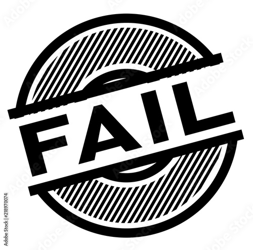 fail black stamp