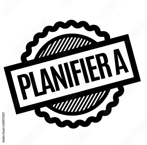 plan a black stamp