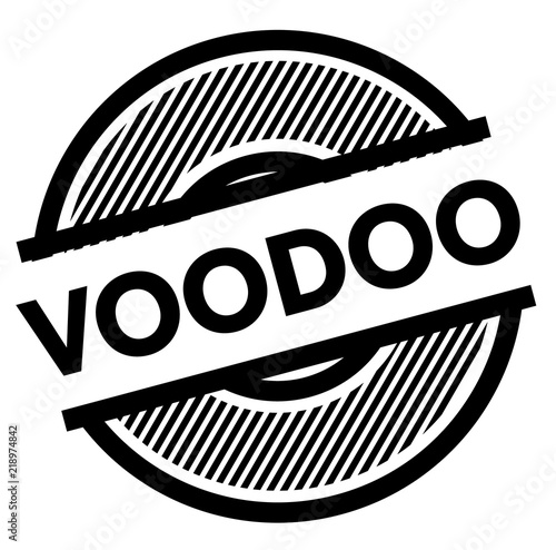 voodoo black stamp