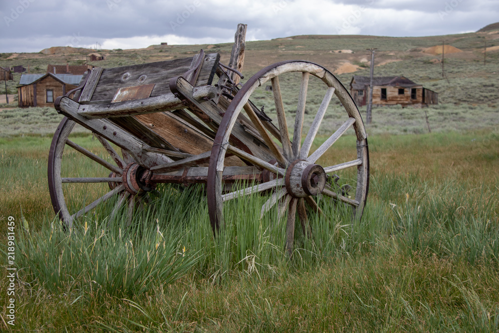 The Ghost Town of Bodie Located in California's Eastern Sierra Mountains