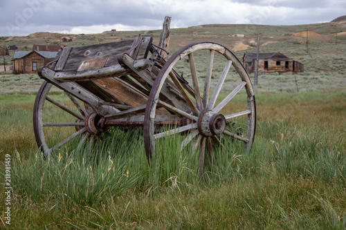The Ghost Town of Bodie Located in California's Eastern Sierra Mountains