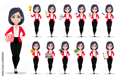 Business woman, manager, banker