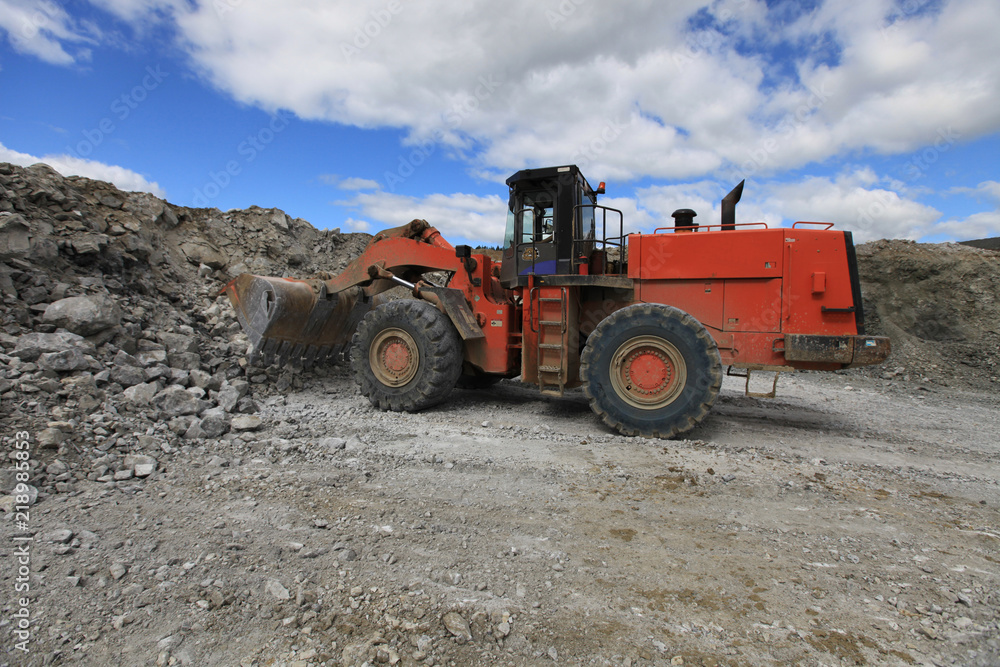 coal mining equipment. bulldozer
