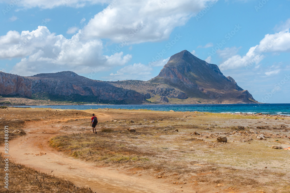 Macari beach in San Vito Lo Capo, Trapani, Sicily