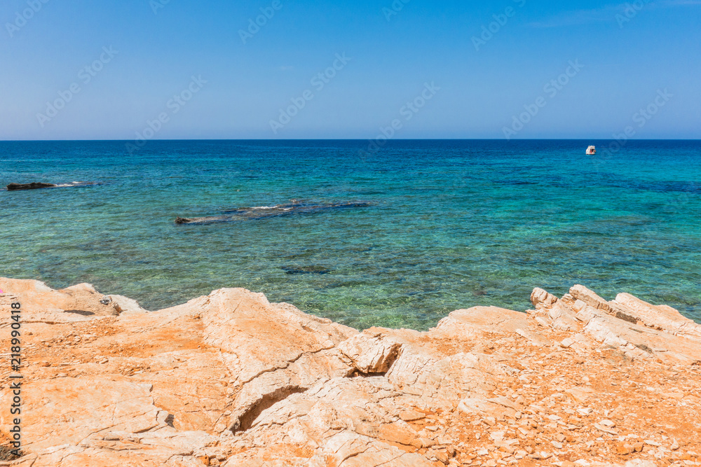 Macari beach in San Vito Lo Capo, Trapani, Sicily