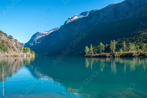 Loavtnet, Gletschersee in Norwegen