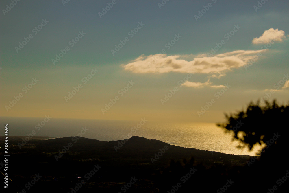 Fototapeta premium Puesta de sol