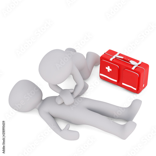 first aid with heart pressure