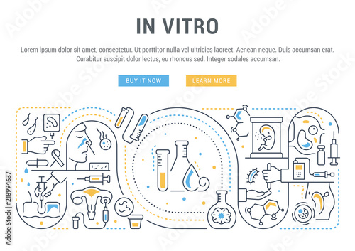 Linear Banner of In Vitro.