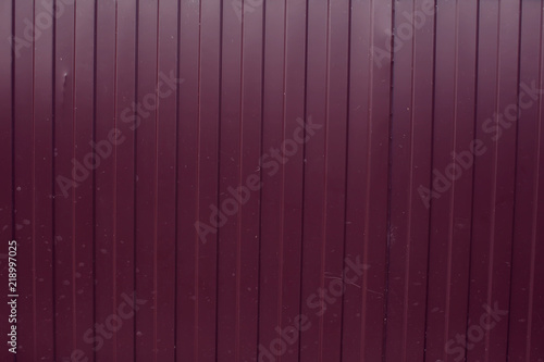 Red color metal sheet material roller gate or door