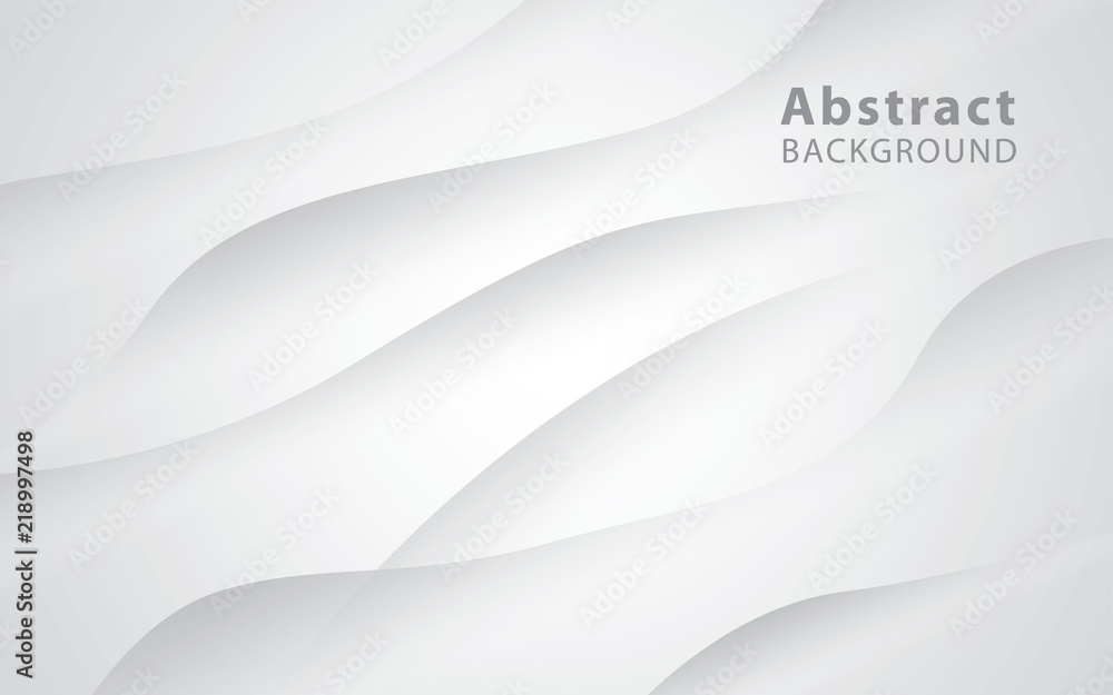 Obraz premium white abstract background vector 
