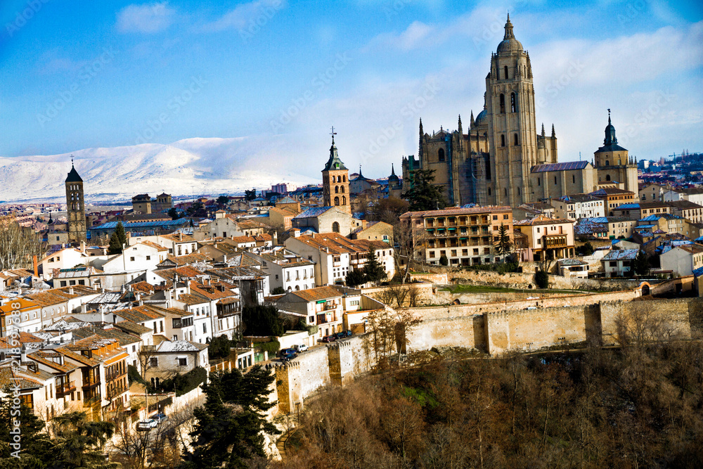 Catedral y ciudad de Segovia