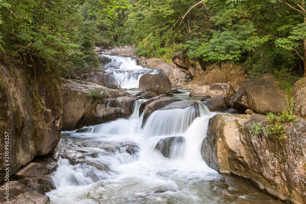 Nang Rong waterfall, Khao Yai national park world heritage, Thailand