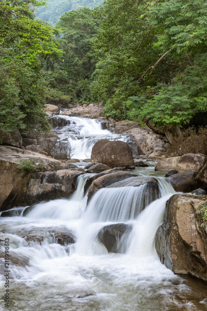 Nang Rong waterfall, Khao Yai national park world heritage, Thailand Nang Rong waterfall, Khao Yai national park world heritage, Thailand