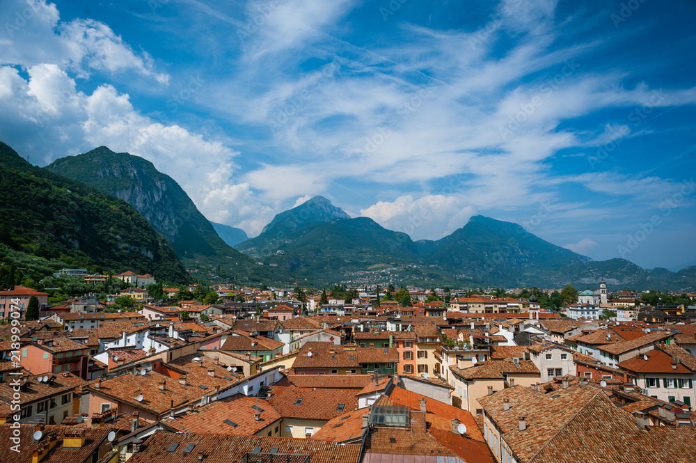 Blick auf die Altstadt von Riva del Garda