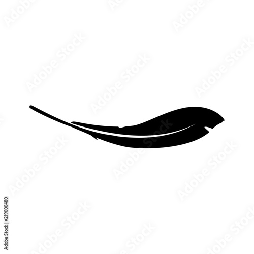 Feather vector icon