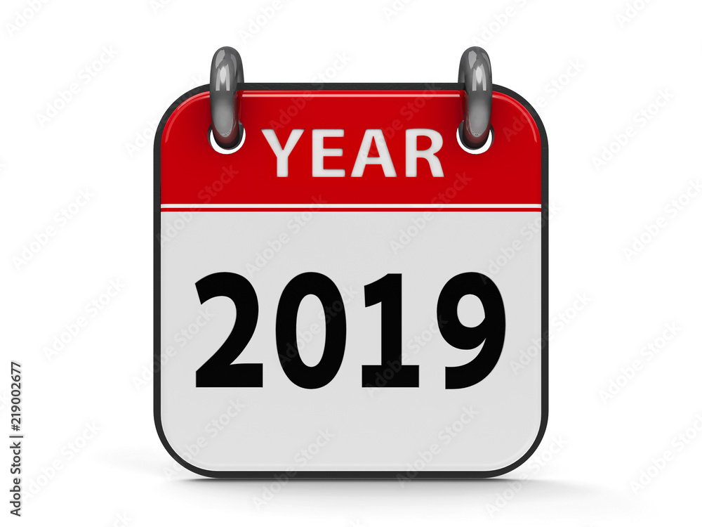 Icon calendar 2019 year Icon calendar 2019 year