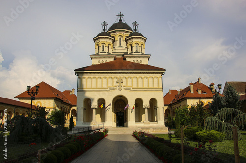 The Coronation Archbishop Cathedral in Alba Iulia, Romania