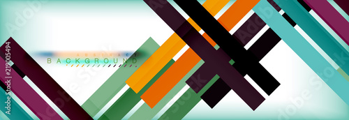 Wallpaper Mural Line abstract background, vector modern template Torontodigital.ca