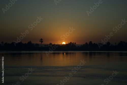Sunset in Nile River, Egypt © Afonso Farias
