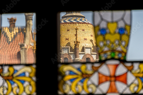 Hospital of the Holy Cross and Saint Paul, (Hospital de la Santa Creu i de Sant Pau), Barcelona, Catalonia, Spain, UNESCO World Heritage Site