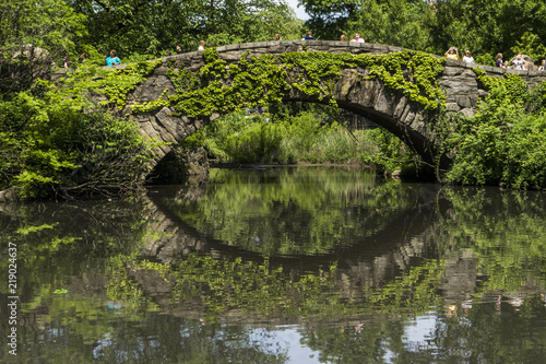 Stone bridge in Central Park
