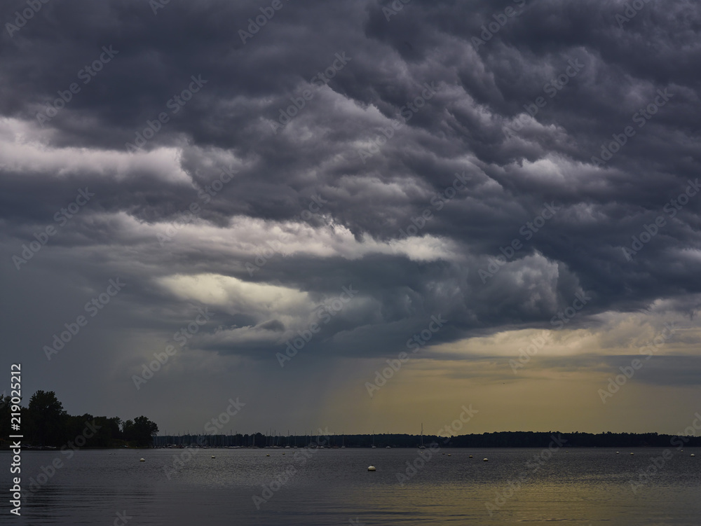 Ominous clouds on Lake Champlain 02 Ominous clouds on Lake Champlain 02