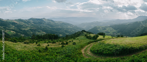 Serbian mountain landscape