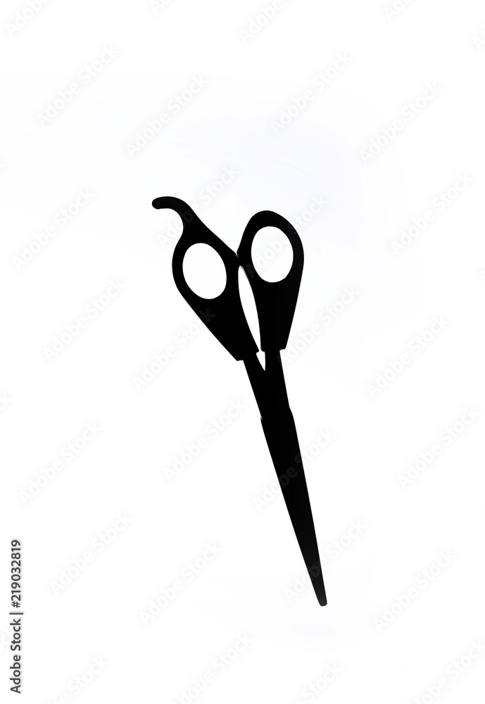 hair scissors silhouettes hair scissors silhouettes