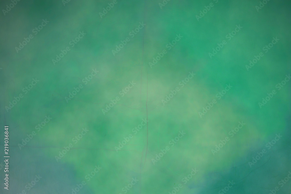Beautiful moss green gradient natural colored cloudy background template